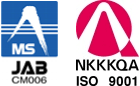 ISO9001、2000認証取得